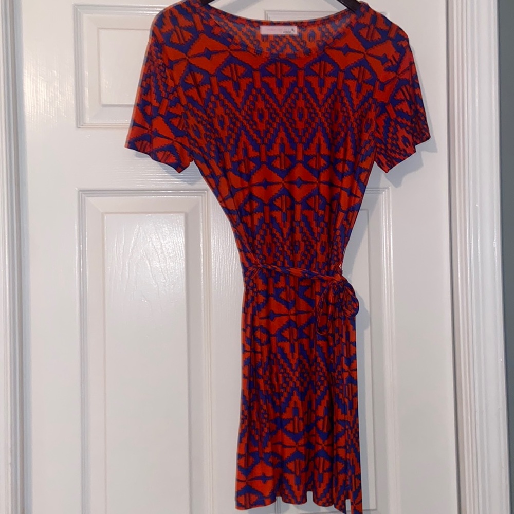 Orange & Blue Alma Mater Collection Dress, S